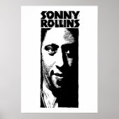 Sonny Rollins Illustriert Poster (Vorne)