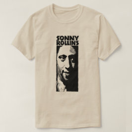 Sonny Rollins Illustriert Print T-Shirt