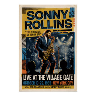 Sonny Rollins Poster
