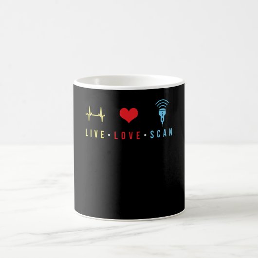 Sonograf-Geschenk Kaffeetasse (Mittel)