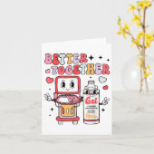 Sonograf Valentinstag Ultrasound Technologe Karte (Gelbe Blume)