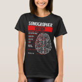 Sonografischer Techniker Ultrasoung Tech Sonograph T-Shirt (Vorderseite)