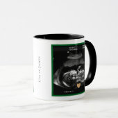 Sonogram Baby kommt bald Ankündigung für Onkel Tasse (VorderseiteRechts)