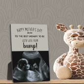 Sonogram Foto Best Mommy to Be from Bump Fotoplatte