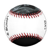 Sonogram Foto Vater wird Erster Vatertag Baseball (Vorderseite)