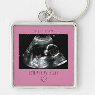 Sonogram Picture Foto Geschenk Baby Ultrasound Pin Schlüsselanhänger