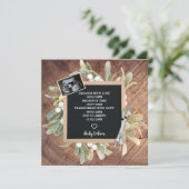 Sonogramm IVF-Präganisation für den Winterkranz Ankündigung (Stehend Vorderseite)