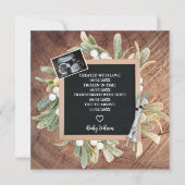 Sonogramm IVF-Präganisation für den Winterkranz Ankündigung (Vorderseite)