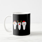 Sonograph Christmas Santa Snowman Reindeer Kaffeetasse (Links)