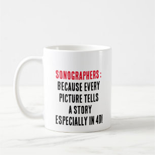 Sonographen: Denn jedes Bild erzählt eine Geschich Kaffeetasse