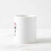 Sonographen: "Gebärmutter mit Blick" zur Realität Kaffeetasse (Mittel)