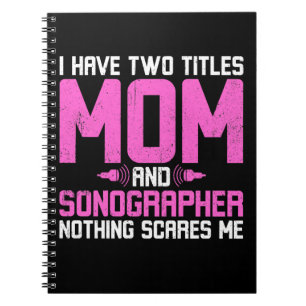 Sonographen-Mama Notizblock