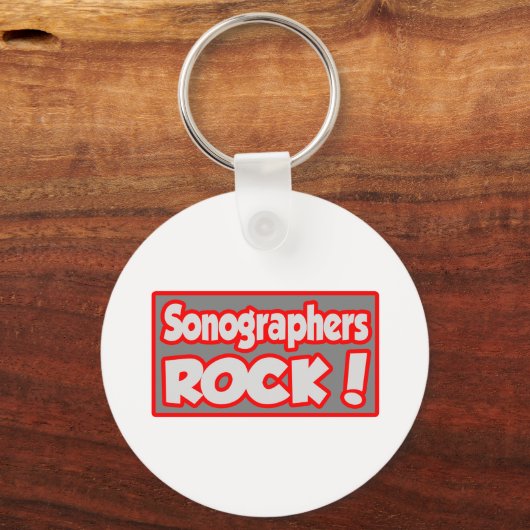Sonographen Rock! Schlüsselanhänger (Vorderseite)