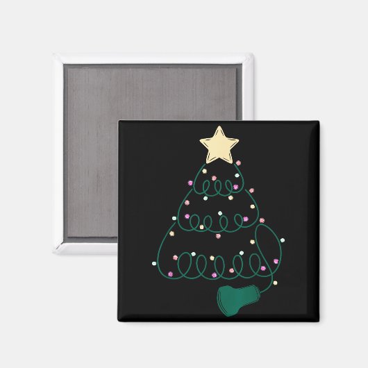 Sonographer Christmas Tree Ultrasound Mfm Sonograp Magnet (Vorderseite/Rückseite)