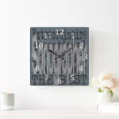 Sonographer Extraordinaire Quadratische Wanduhr (Zuhause)