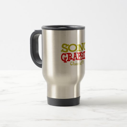 Sonographer Geschenke Reisebecher (Vorderseite Links)