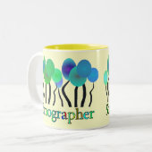 Sonographer Geschenke Zweifarbige Tasse (Vorderseite Links)