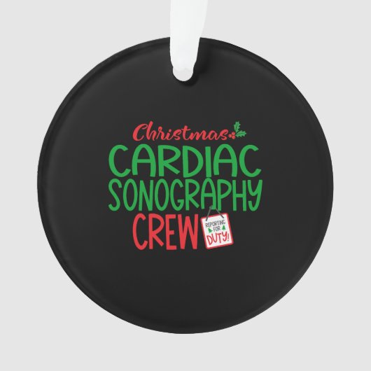 Sonographer Ornament (Vorderseite)