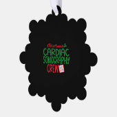 Sonographer Ornament Karte (Linke Ecke)