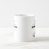 SONOGRAPHER Personalisierter Name Ultraschall Tech Kaffeetasse (Mittel)