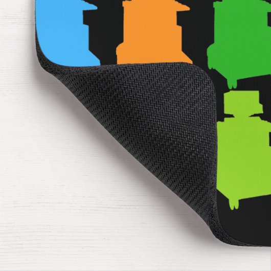 Sonographer Popart Gfits Mousepad (Ecke)