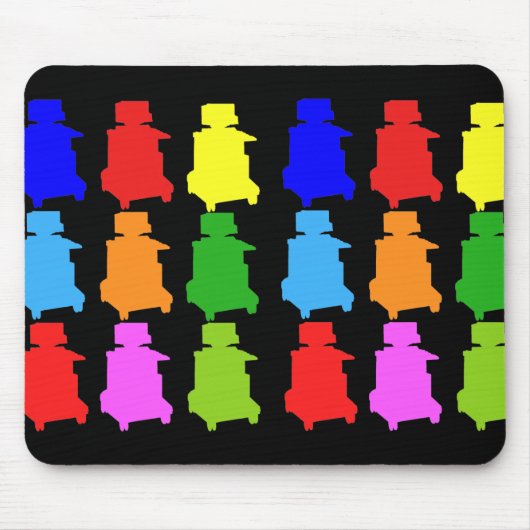 Sonographer Popart Gfits Mousepad (Vorne)
