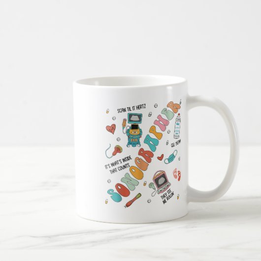 Sonographer School Nurse S Kaffeetasse (Rechts)