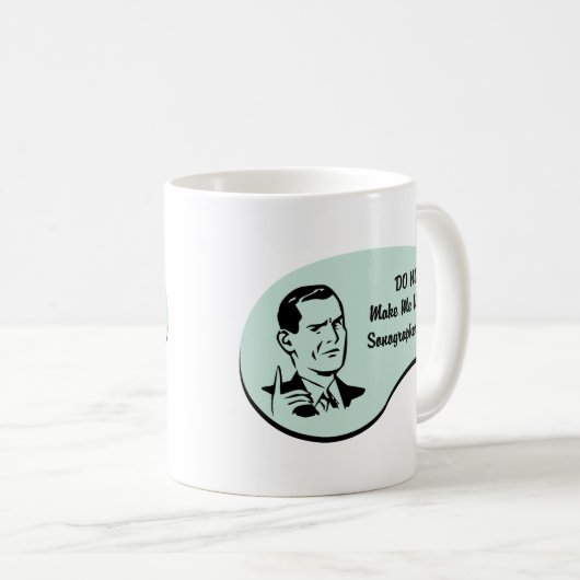 Sonographer Stimme Kaffeetasse (VorderseiteRechts)