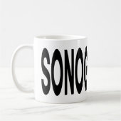 SONOGRAPHER-Typografie-Ultraschall-Tech-Geschenk Kaffeetasse (Links)