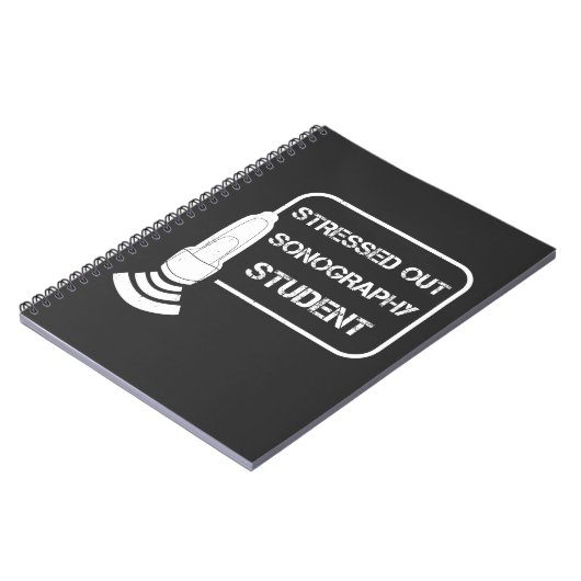 Sonographer Ultraschall-Techniker-Geschenk-Idee Notizblock (Linke Seite)
