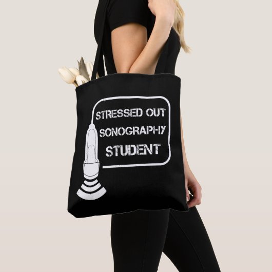 Sonographer Ultraschall-Techniker-Geschenk-Idee Tasche (Von Nahem)
