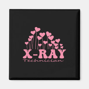 Sonographer Valentine Hearts Radiologieassistent Magnet