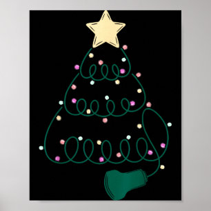 Sonographer Weihnachtsbaum Ultraschall Mfm Sonogra Poster