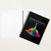 Sonographie-farbige Ultraschallwellen Planer (Anzeige)