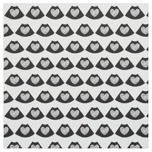 Sonographie Herzgewebe Stoff (Muster)