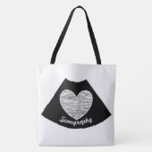 Sonographie Tote Bag Tasche (Vorderseite)