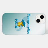Sonographin Chick #3 Case-Mate iPhone Hülle (Rückseite (Horizontal))