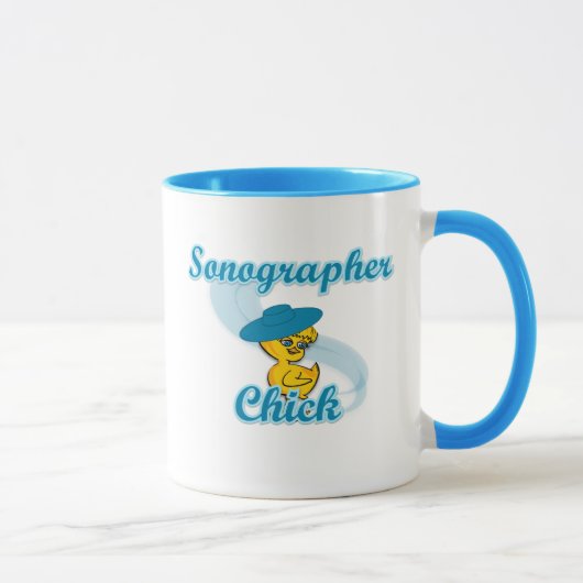 Sonographin Chick #3 Tasse (Rechts)