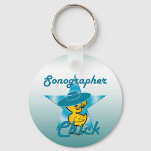 Sonographin Chick #7 Schlüsselanhänger