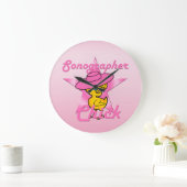 Sonographin Chick #8 Große Wanduhr (Zuhause)