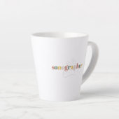 Sonographin Coffee Tasse/Sonographie Coffee Cup/Ge Milchtasse (Rechte Ecke)