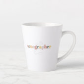 Sonographin Coffee Tasse/Sonographie Coffee Cup/Ge Milchtasse (Rechts)