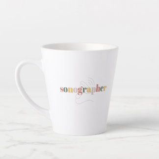 Sonographin Coffee Tasse/Sonographie Coffee Cup/Ge Milchtasse