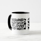 Sonographin Dog Lover Tasse (Vorderseite Links)