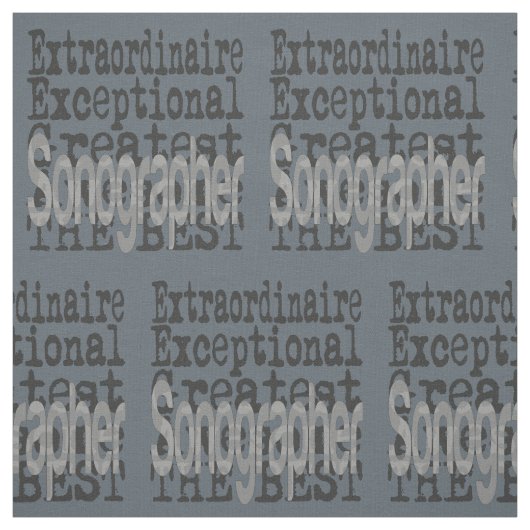 Sonographin Extraordinaire Stoff (Muster)