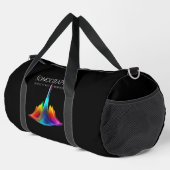 Sonographin-farbige Ultraschallwellen Duffle Bag (Rechte Ecke)