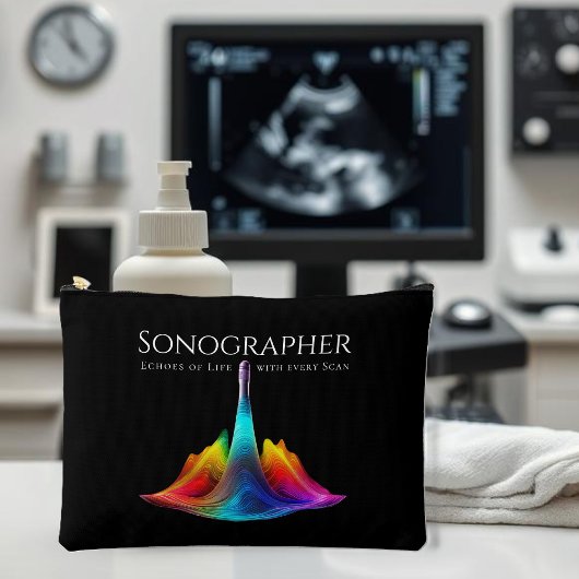Sonographin-farbige Ultraschallwellen Zubehörtasche