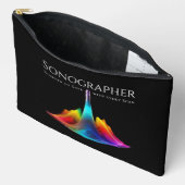 Sonographin-farbige Ultraschallwellen Zubehörtasche (Offen)