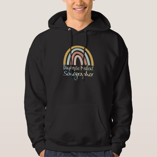 Sonographin für Diagnostik Hoodie (Vorderseite)