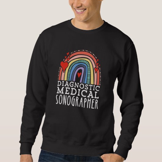 Sonographin für Diagnostik Sweatshirt (Vorderseite)